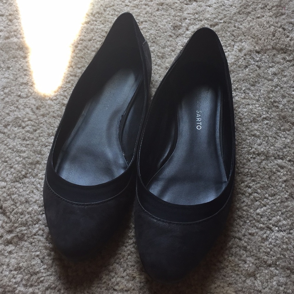 Black Franco Sarto Flat